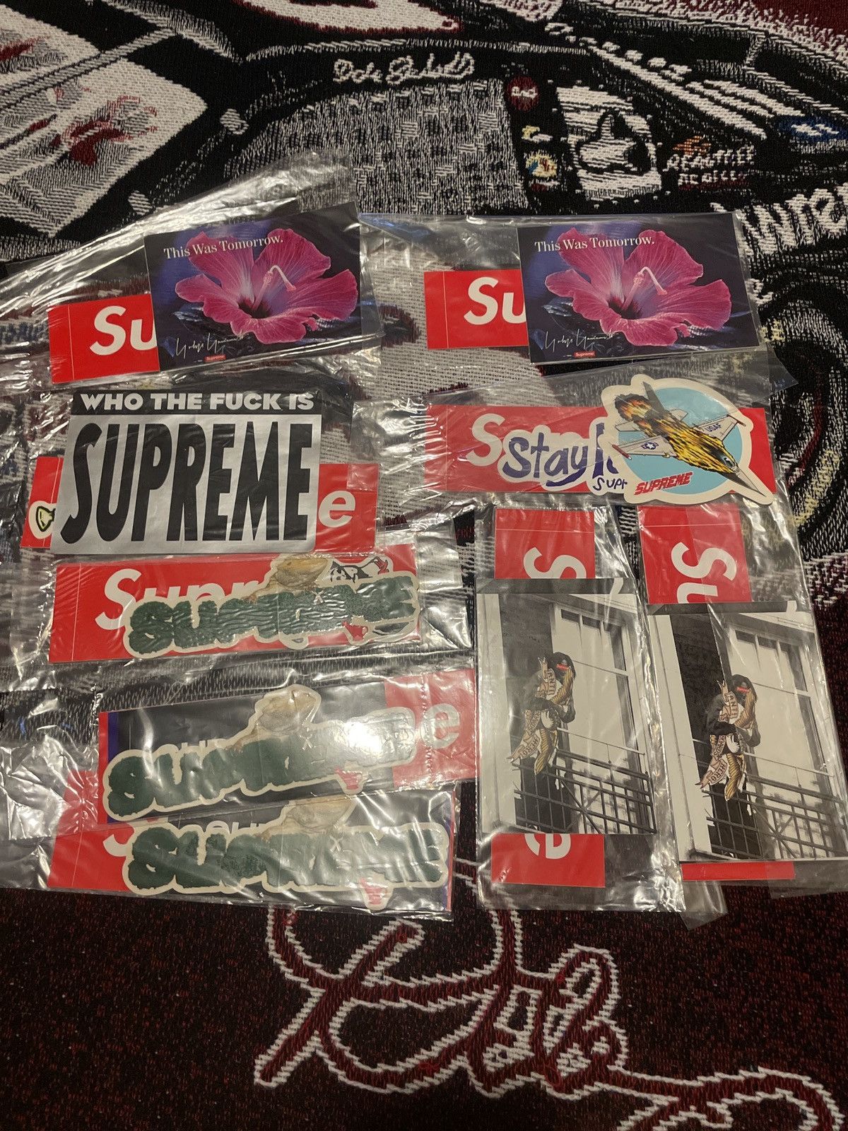 Supreme 9 sticker packs Size ONE SIZE - 1 Preview