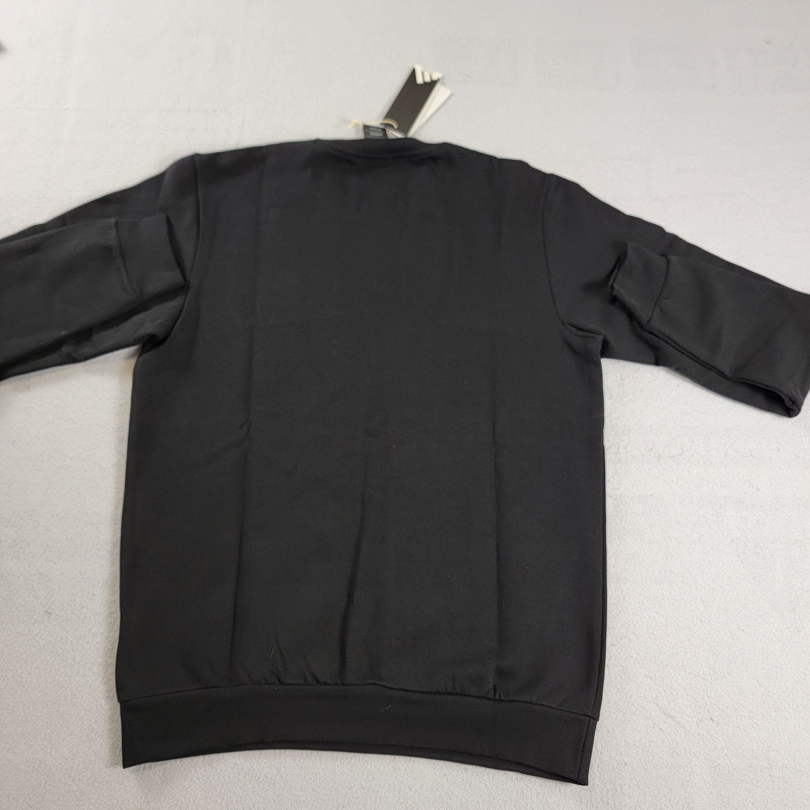 Adidas Adidas Mens Feelcozy Sweatshirt Black Sz M GV5295 (860-862) Size US M / EU 48-50 / 2 - 2 Thumbnail