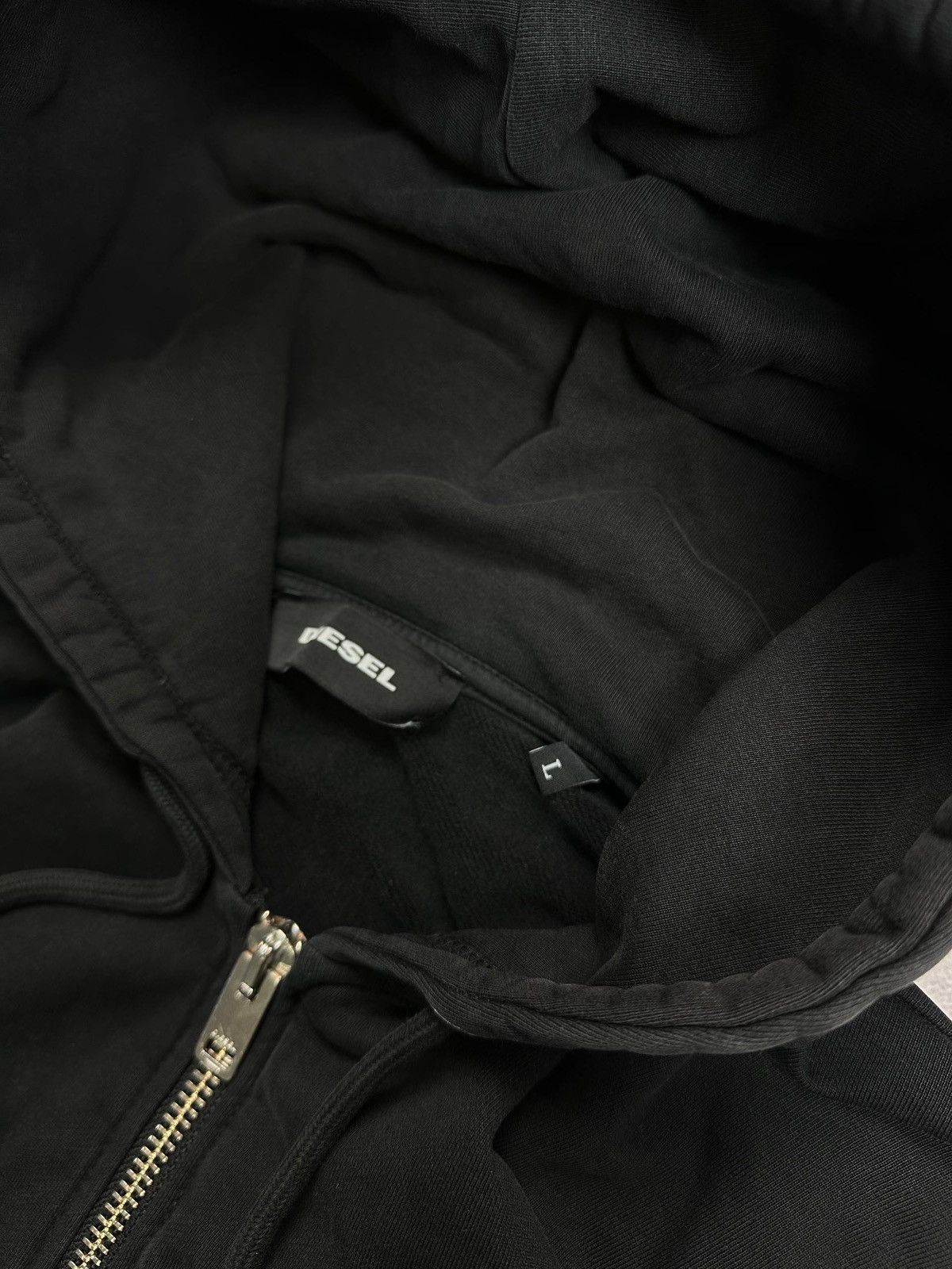 Diesel Diesel Opium Y2K Star Big Logo Zip Hoodie L Size US L / EU 52-54 / 3 - 7 Thumbnail