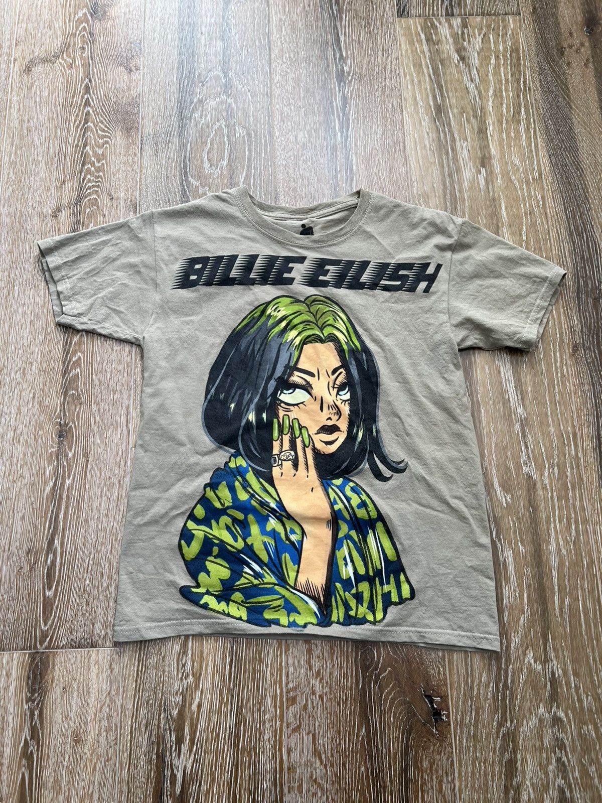 Billie Eilish × Vintage Billie Eilish anime cartoon tee Size US XS / EU 42 / 0 - 1 Thumbnail