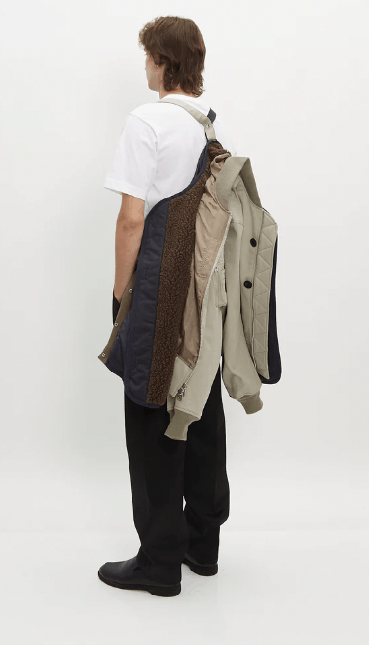 Sacai Sacai Faux Suede Bomber Jacket Size US M / EU 48-50 / 2 - 8 Thumbnail