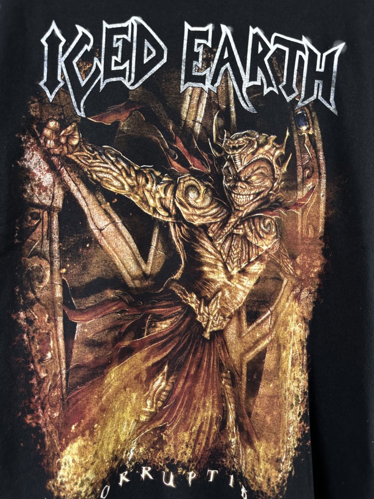 Band Tees Vintage Iced Earth Rock Tee Size US M / EU 48-50 / 2 - 3 Thumbnail