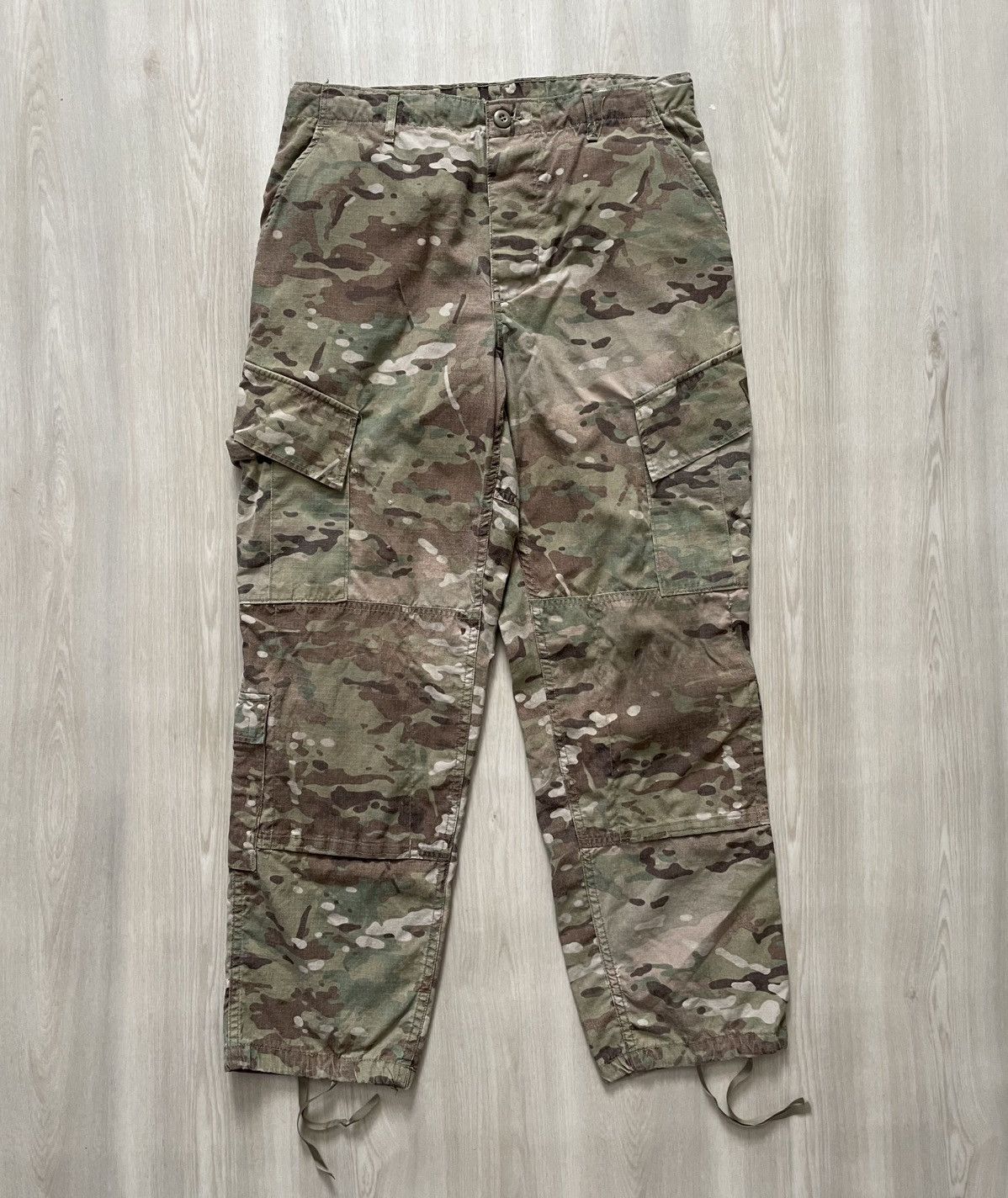 Vintage VTG Y2K US ARMY Combat Uniform Pants Multicam Trousers Sz M Size US 34 / EU 50 - 1 Thumbnail