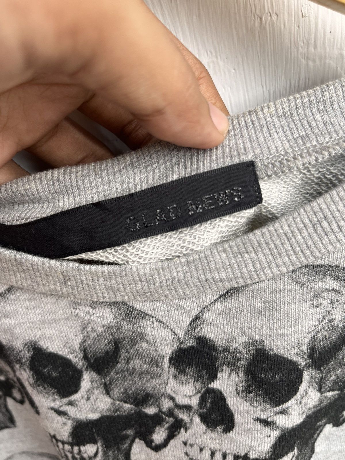 Yasuyuki Ishii GLAD NEWS SKULL AOP STUDED TEE GOTHIC PUNK Size US S / EU 44-46 / 1 - 7 Thumbnail