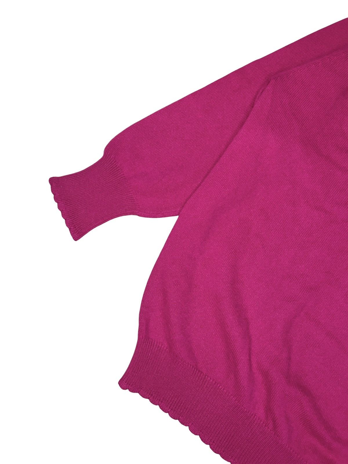 Chanel F/W 94 Oversized Scallop Cashmere Sweater Size M / US 6-8 / IT 42-44 - 7 Thumbnail
