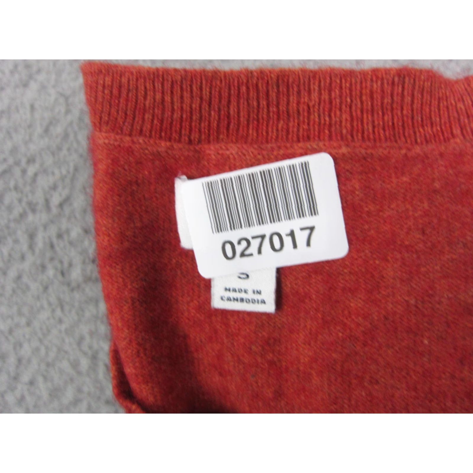 J.Crew J.CREW Sweater Womens Small Red Teddie Wool Cotton Crewneck Lightweight Size S / US 4 / IT 40 - 8 Thumbnail