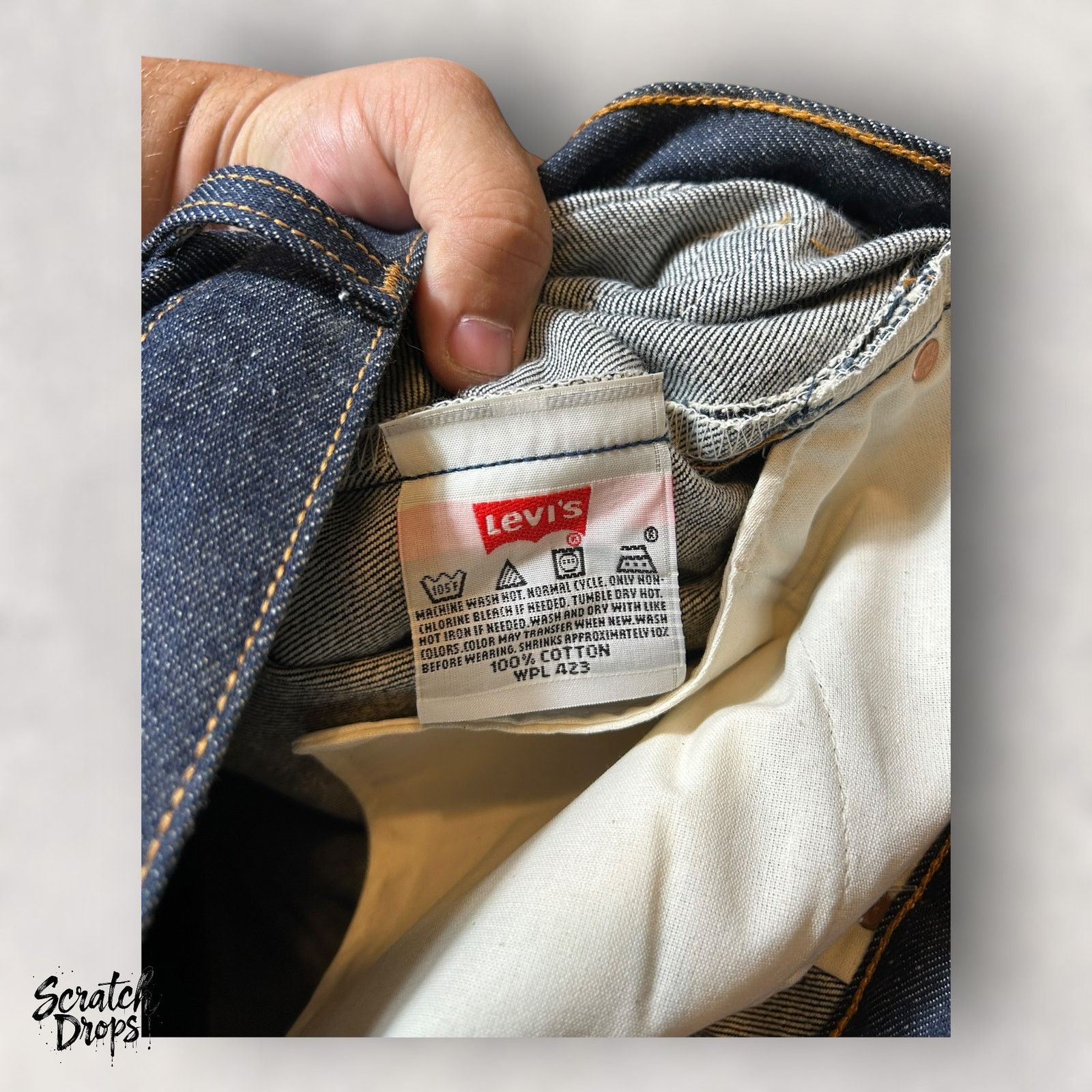 Levi's Vintage Levi’s 501xx Shrink-to-Fit Jeans USA W58 L34 501 NWT Size US 42 / EU 58 - 3 Thumbnail