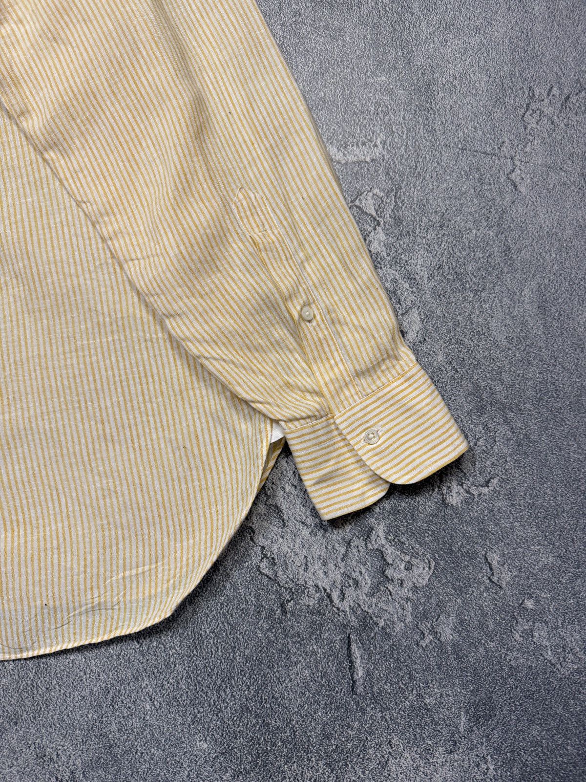 Ermenegildo Zegna Ermenegildo Zegna Linen Shirt 00s Size US XL / EU 56 / 4 - 7 Thumbnail
