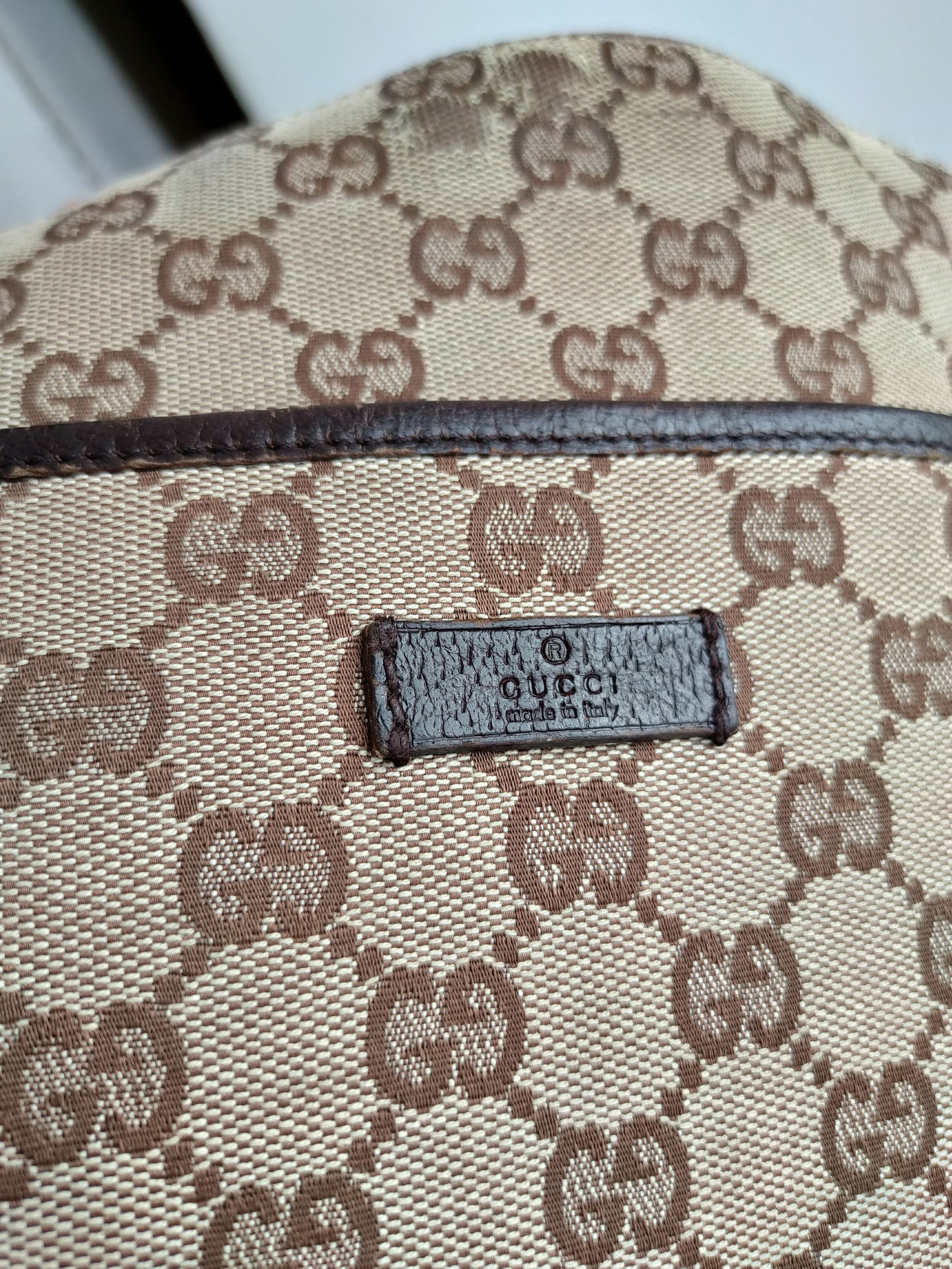 Gucci Gucci GG Pattern Canvas Leather Shoulder Bag Messenger Bag Size ONE SIZE - 5 Thumbnail