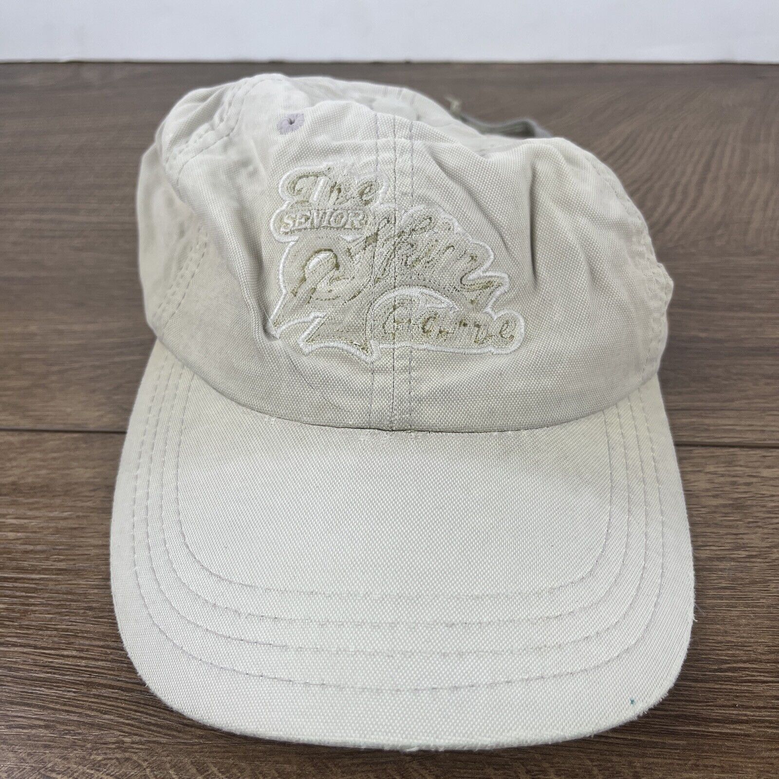 Other The Senior Game Hat Tan Brown Hat Adjustable Adult Size Hat Size ONE SIZE - 3 Thumbnail