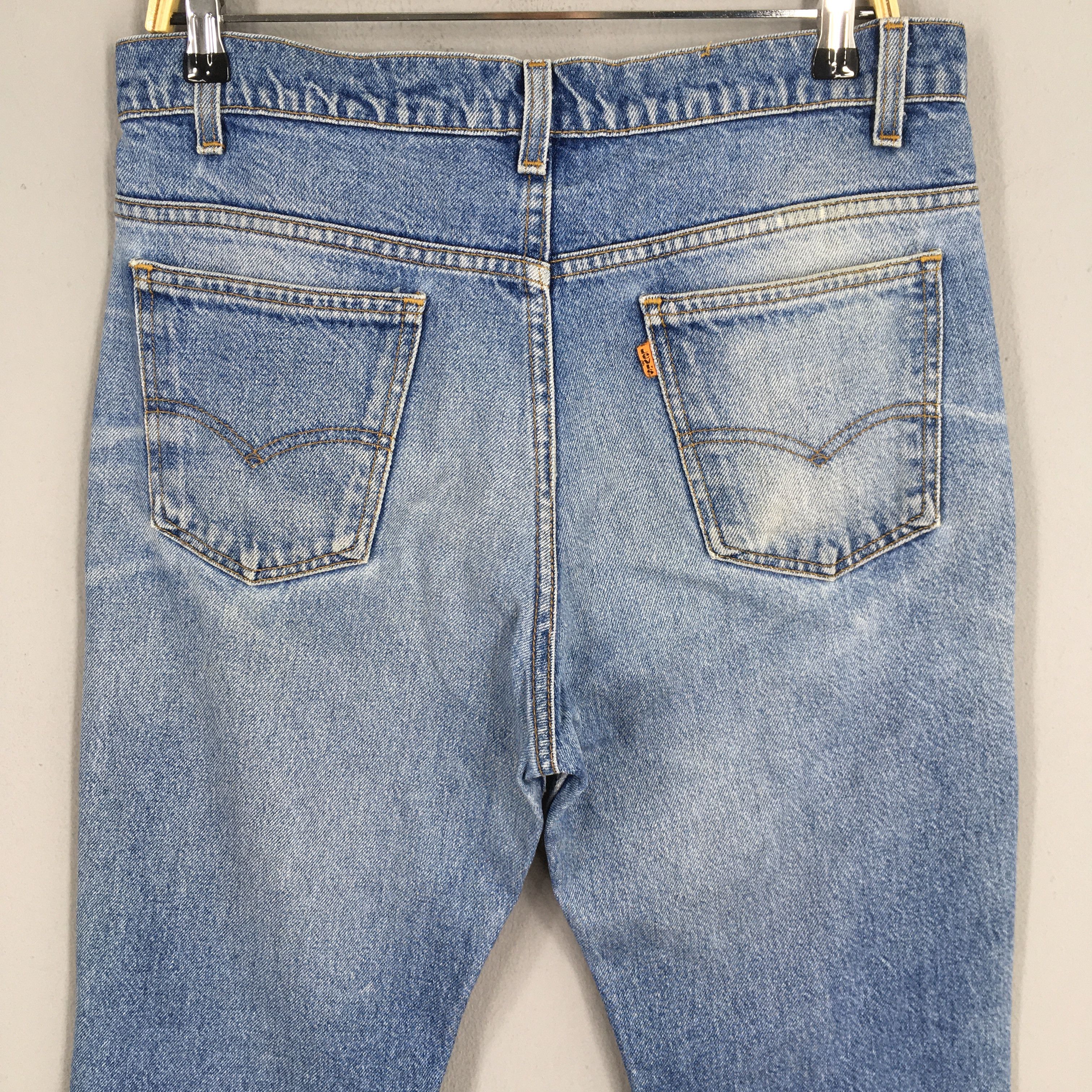 Levi's Size 31x28.5 Vintage Levis 517 Flare Bootcut Jeans S2061 Size 31" - 11 Thumbnail