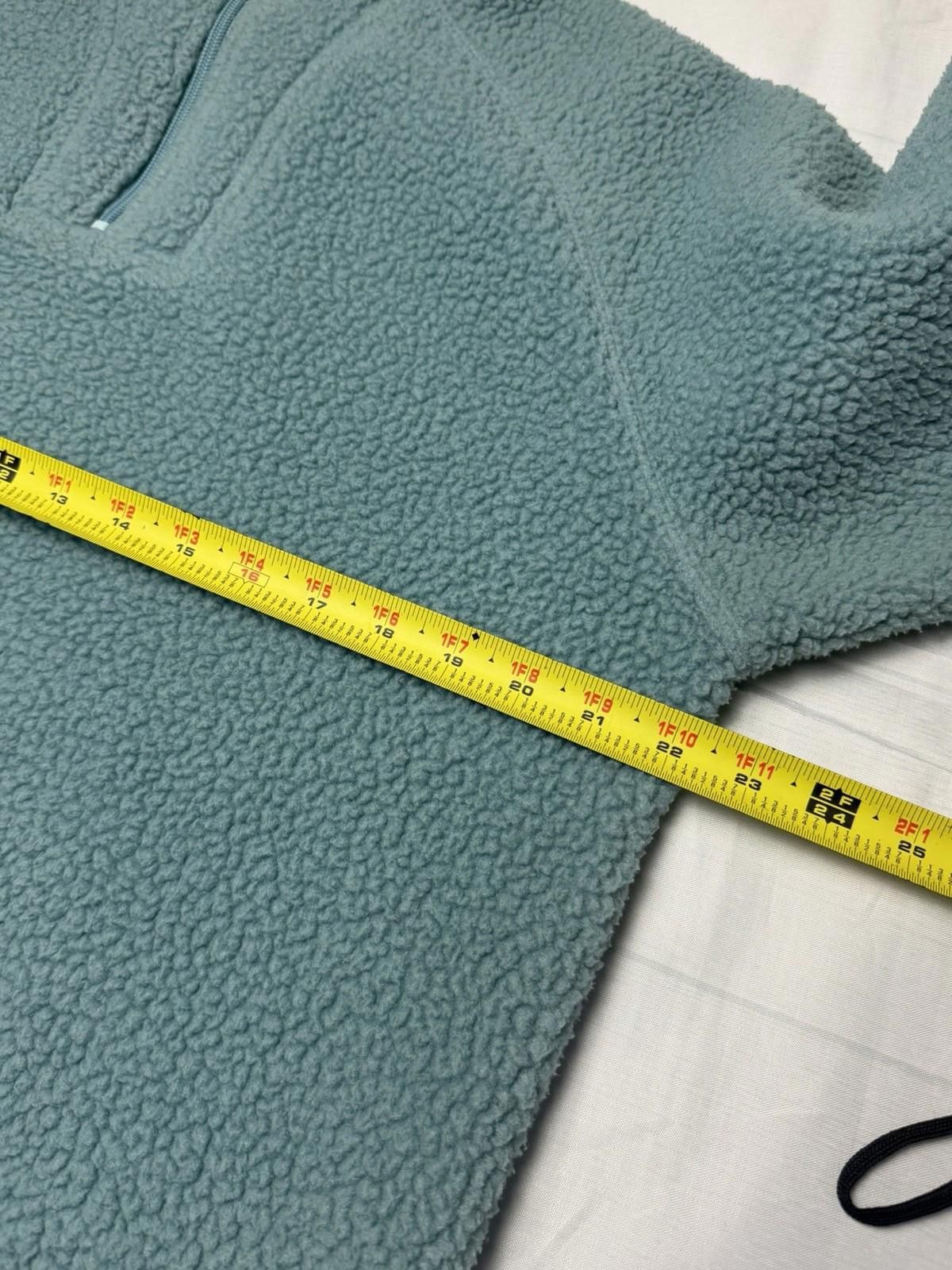 L.L. Bean LL Bean Womens Quarter Zip Fleece Pullover Shirt Top Blue M Size M / US 6-8 / IT 42-44 - 6 Thumbnail