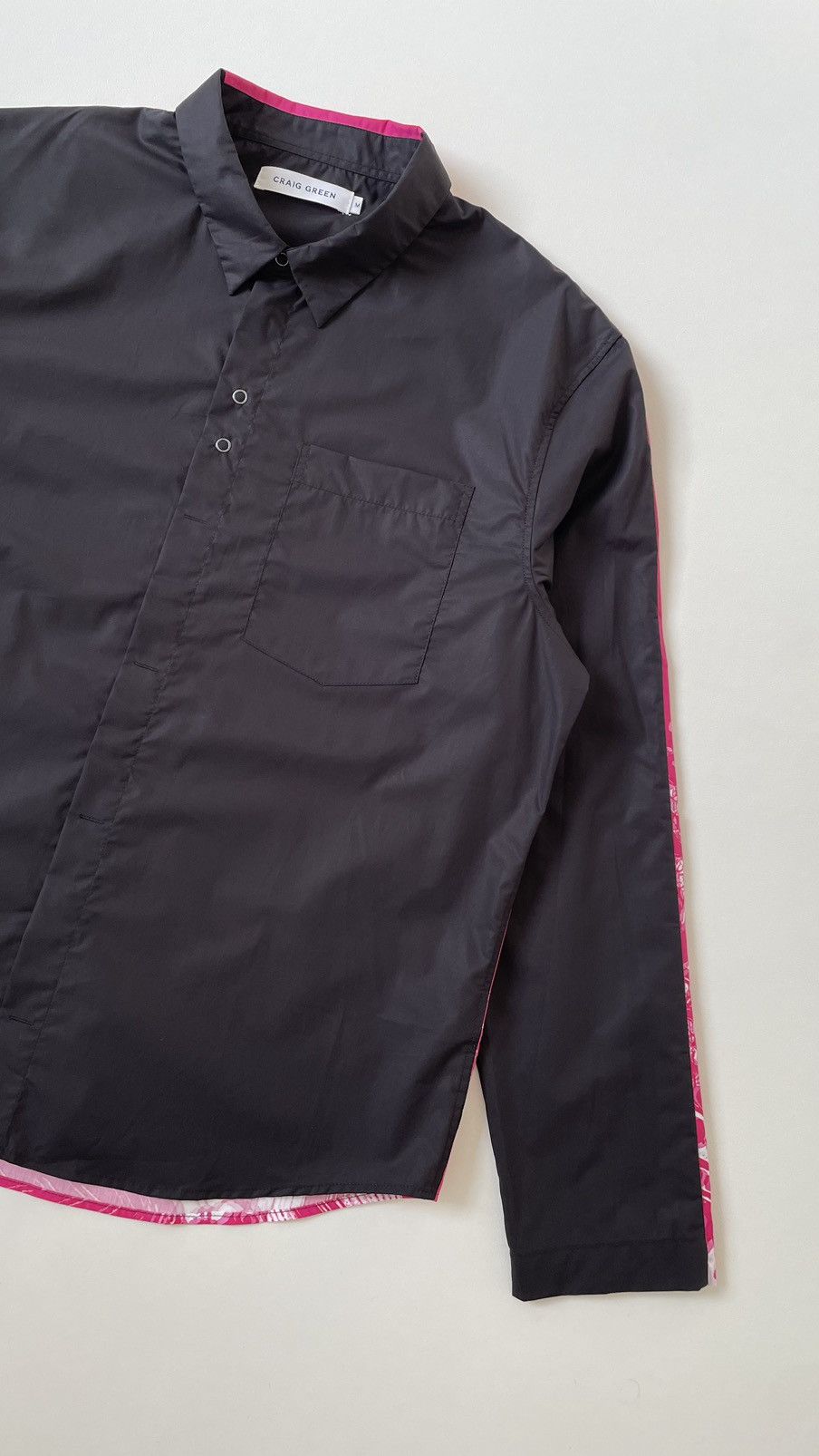Craig Green Pink ‘3D Blur’ Print Shirt Size US M / EU 48-50 / 2 - 9 Thumbnail