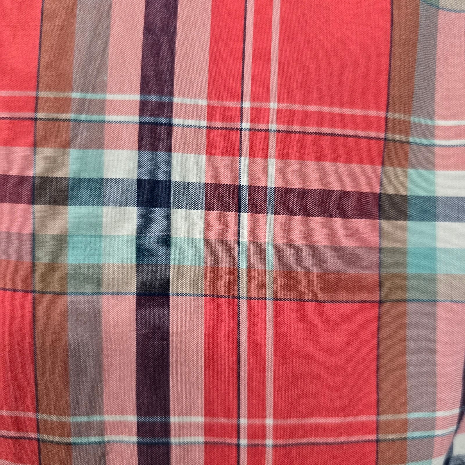 J.Crew J. Crew Lightweight Shirt Men S Plaid Check Button down L/S Size US S / EU 44-46 / 1 - 3 Thumbnail