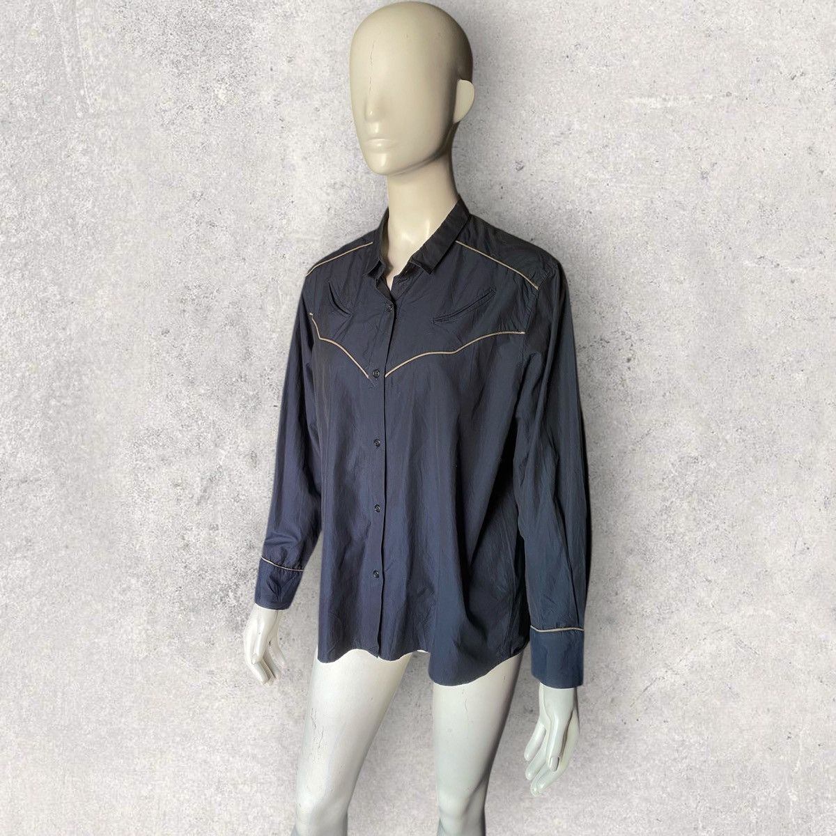 Comme des Garcons Vintage 80’s Oversize Western Shirt Size M / US 6-8 / IT 42-44 - 1 Thumbnail