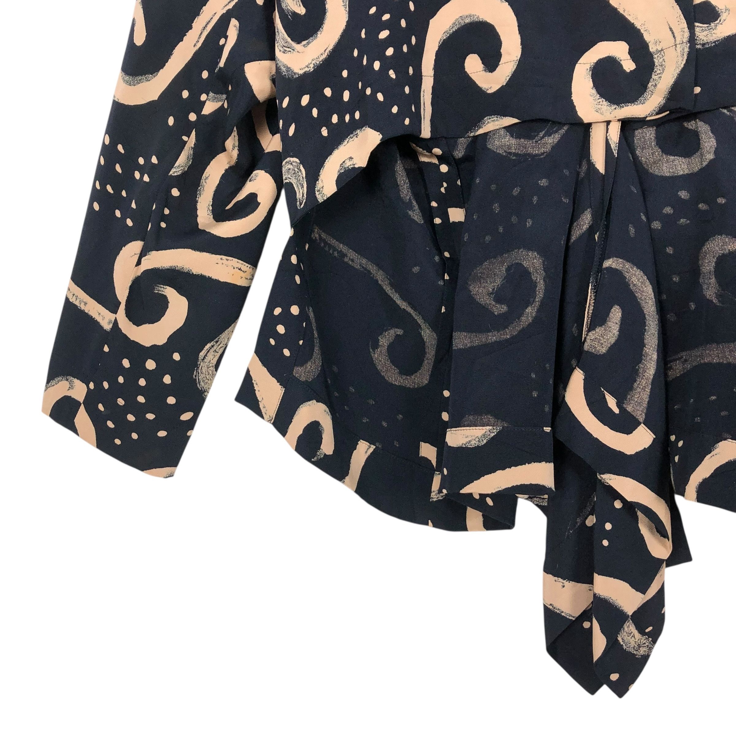 Issey Miyake Vintage Issey Miyake S/S 2002 Silk Blouse Size M / US 6-8 / IT 42-44 - 9 Thumbnail