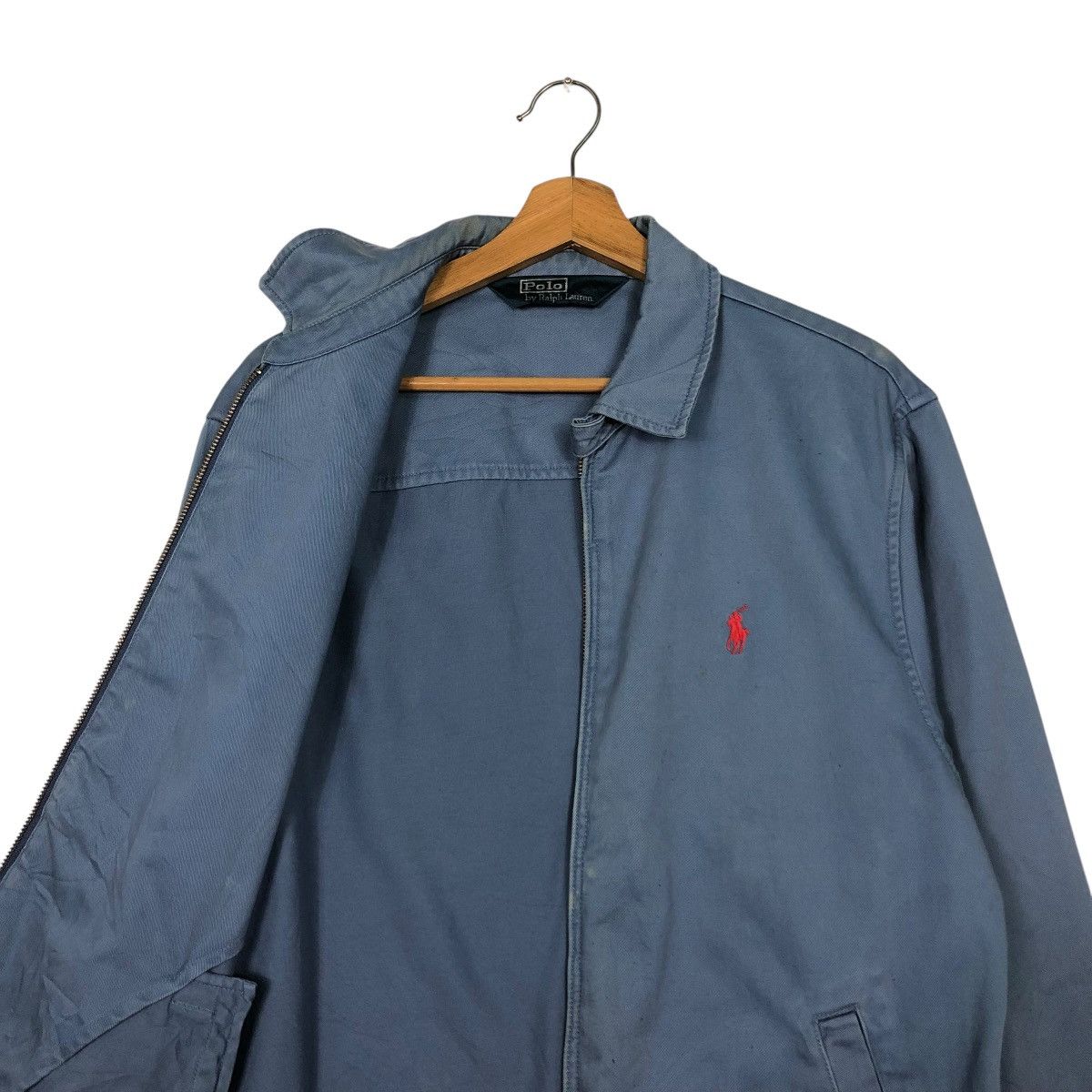 Polo Ralph Lauren 🔥VINTAGE BOMBER JACKET ZIPPER POLO RALPH LAUREN Size US M / EU 48-50 / 2 - 14 Thumbnail