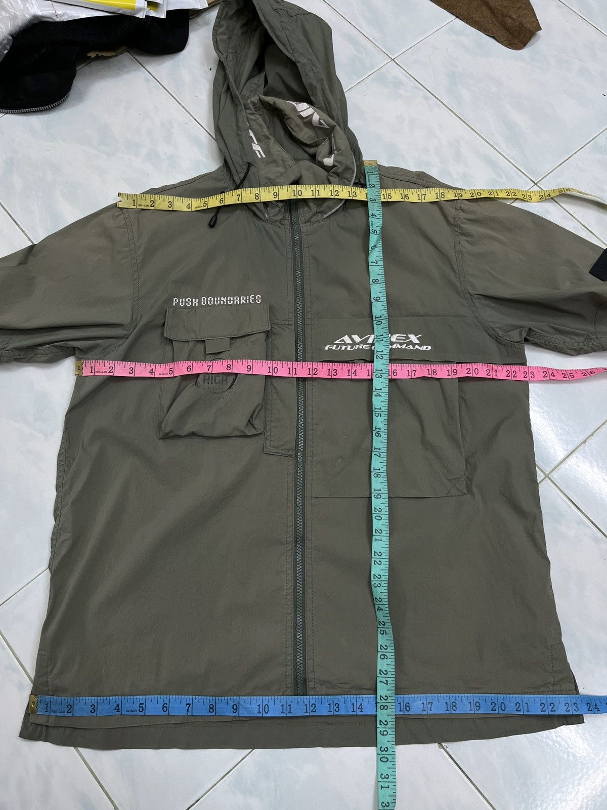 Avirex 🔥🔥🔥STEALS AVIREX FUTURE COMMAND HOODIE ZIPPER SHIRTS Size US L / EU 52-54 / 3 - 14 Thumbnail