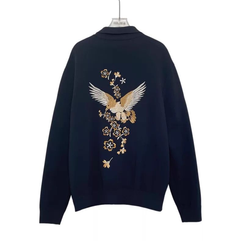 Valentino Valentino American street vintage Air Force satin embroide Size US L / EU 52-54 / 3 - 2 Thumbnail