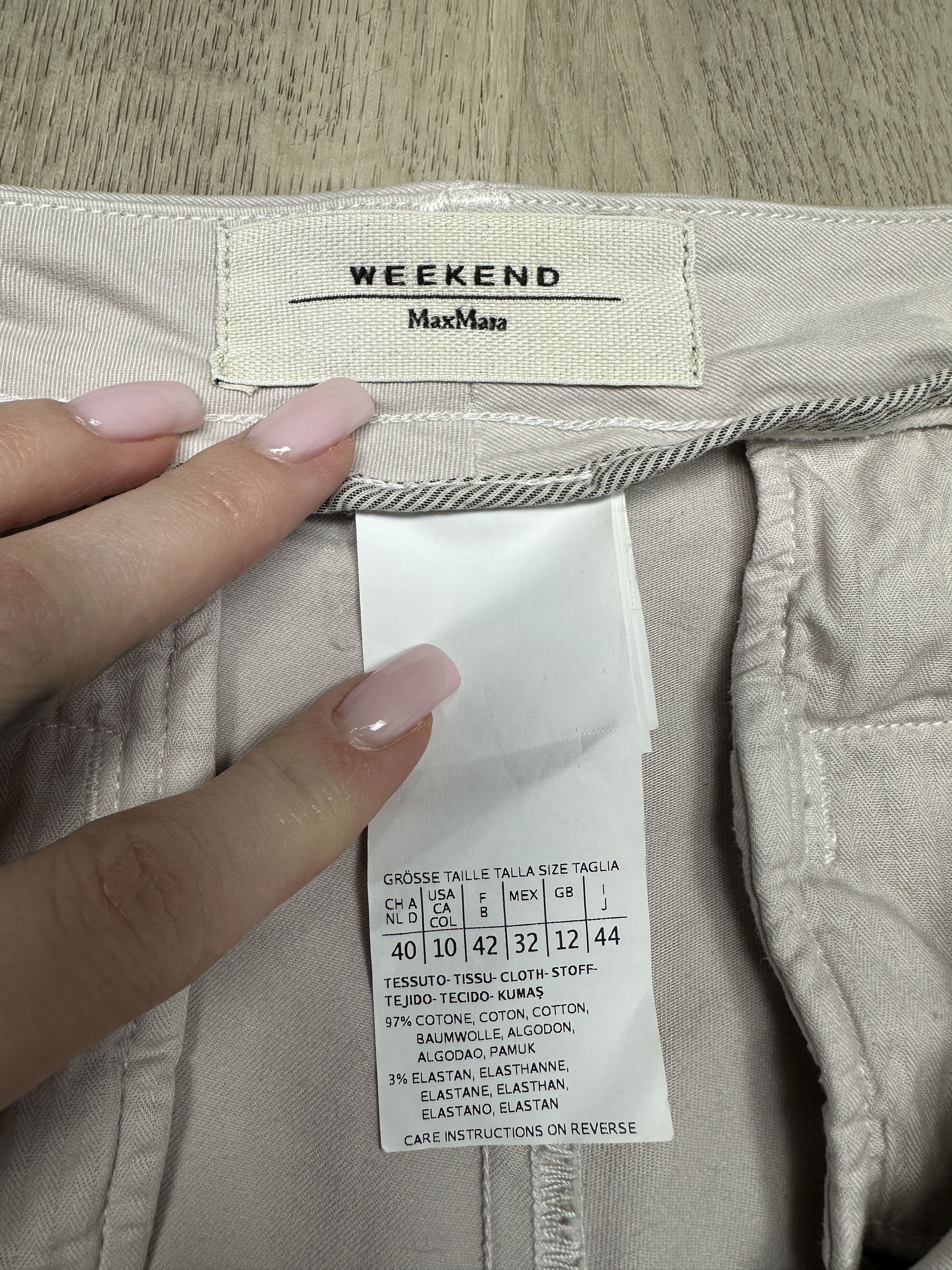 Weekend Max Mara Weekend Max Mara Womens Pants Size 32" / US 10 / IT 46 - 3 Thumbnail