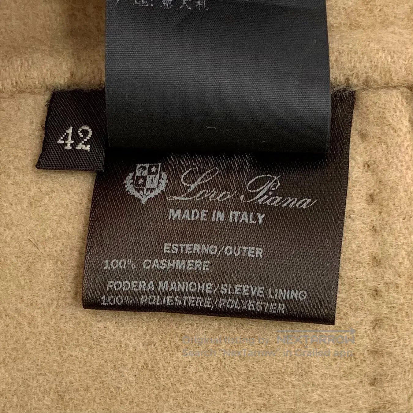 Loro Piana LORO PIANA Brown cashmere lapel single-breasted long sleev Size M / US 6-8 / IT 42-44 - 8 Thumbnail