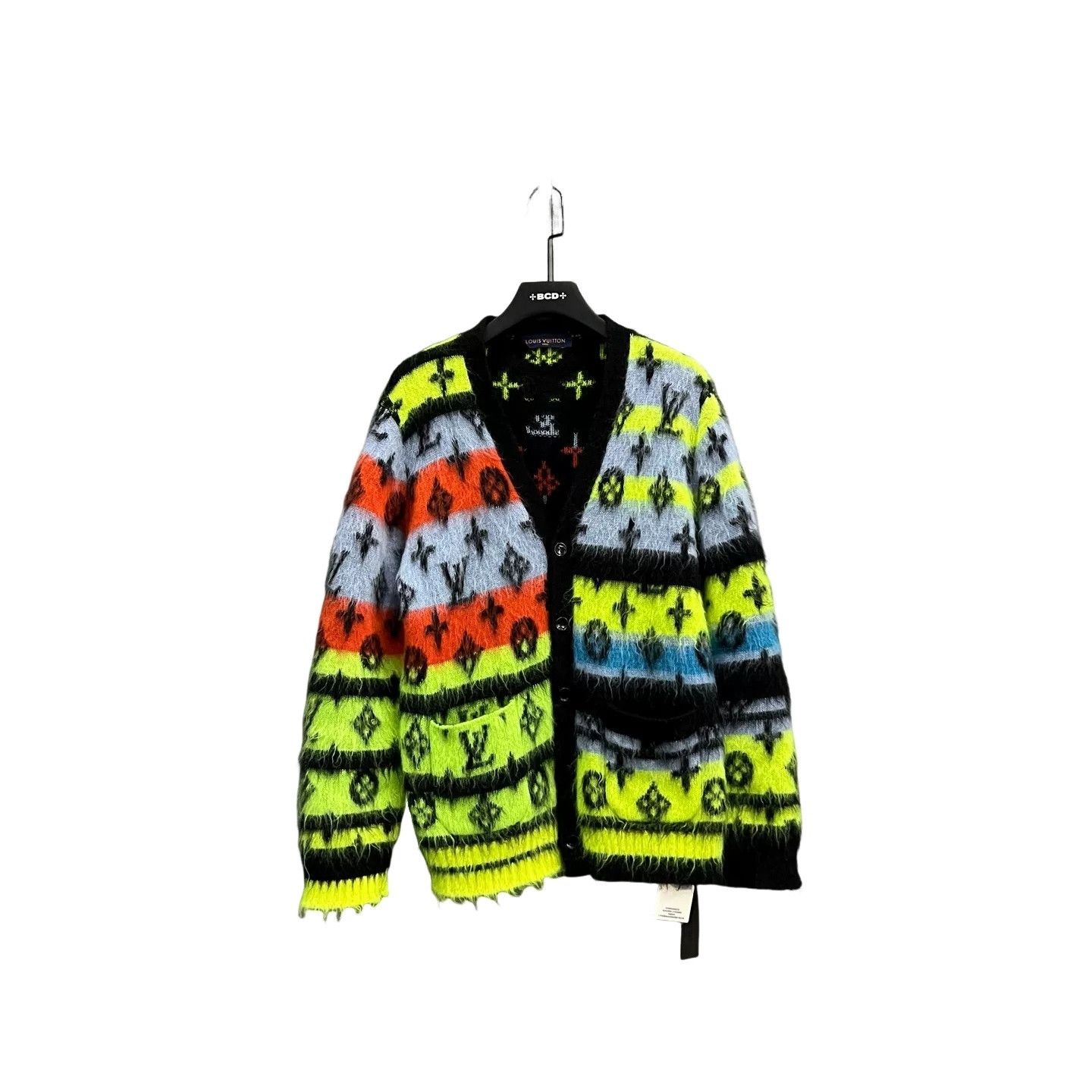Louis Vuitton Louis Vuitton Multi Monogram Mohair Cardigan XL Size US XL / EU 56 / 4 - 1 Thumbnail