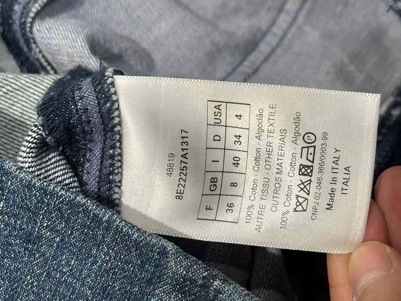 Dior Dior Double-breasted denim stitched suit 2504-Nextarrow Size 36R - 8 Thumbnail