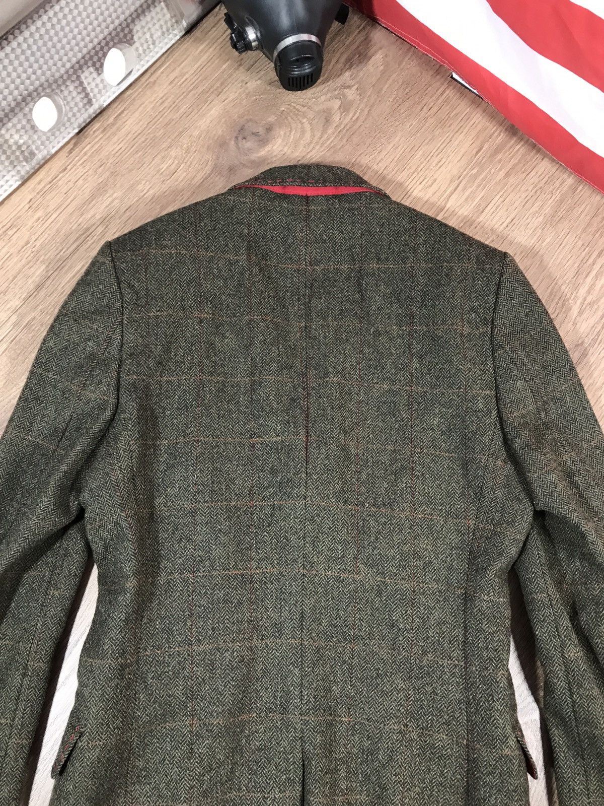 Thomas Pink × Vintage Vintage Thomas Pink Wool Jacket Men’s UK 34 EUR 44 Size 34R - 14 Thumbnail