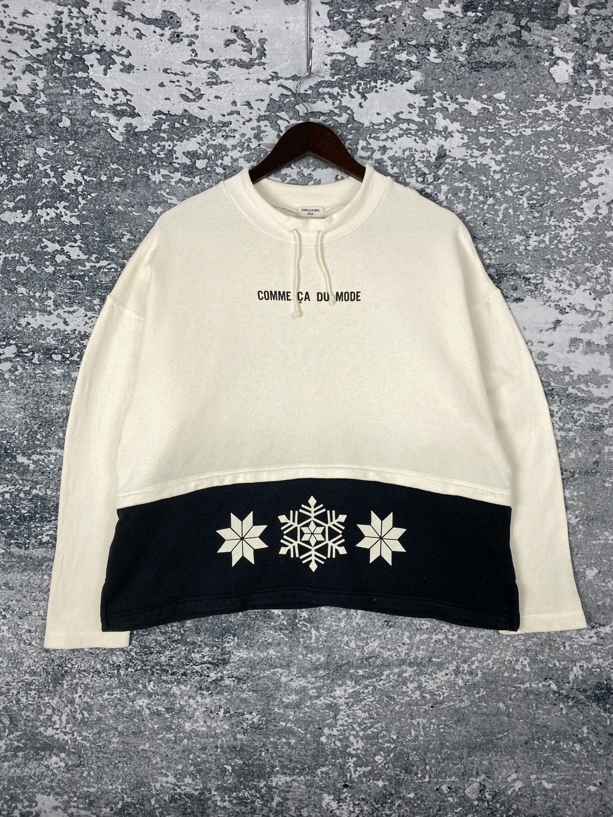 Japanese Brand Vintage Comme Ca Du Mode Sweatshirts Size L / US 10 / IT 46 - 1 Thumbnail