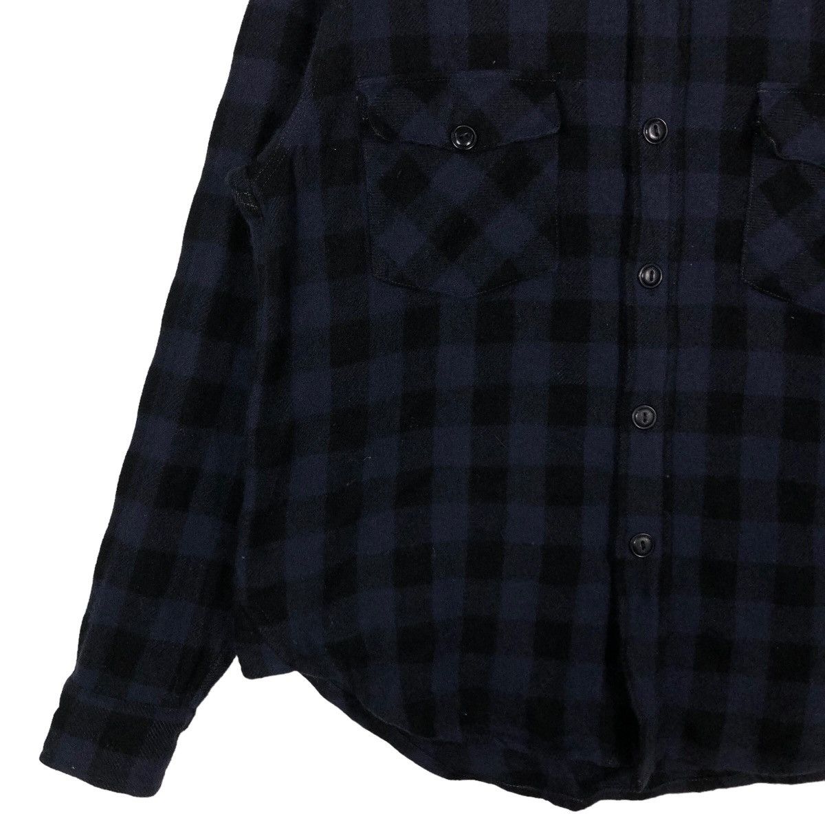 Levi's 🔥Vintage Flannel Jacket Wool Levi’s Tartan Checkered Design Size US M / EU 48-50 / 2 - 3 Thumbnail