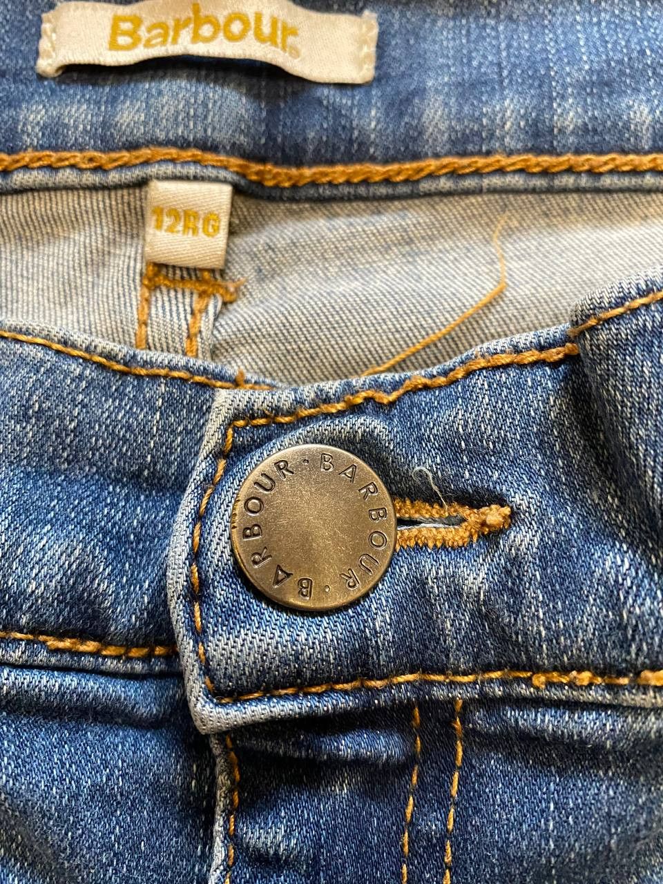Barbour Vintage Barbour Slim Skinny Fit Denim Jeans Size 12 Size 34" / US 12 / IT 48 - 11 Thumbnail