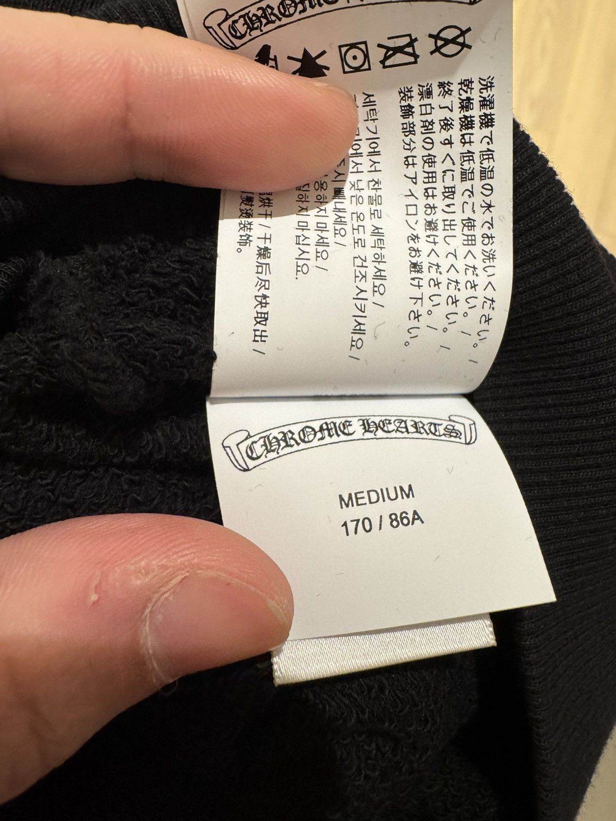 Chrome Hearts Triple velvet cross blind spot crewneck sweatshirt Size US M / EU 48-50 / 2 - 4 Thumbnail