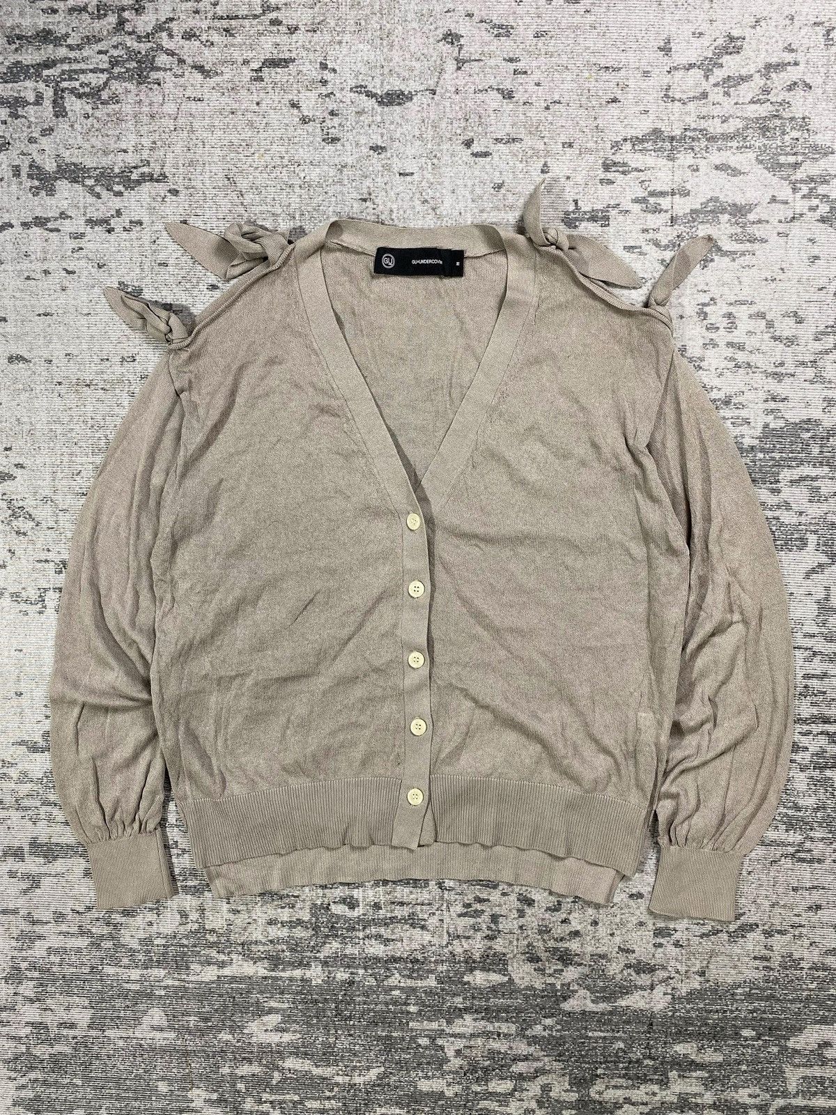 Hysteric Glamour HYSTERIC GLAMOUR ZIP CARDIGAN SWEATER Y2K ARCHIVE
