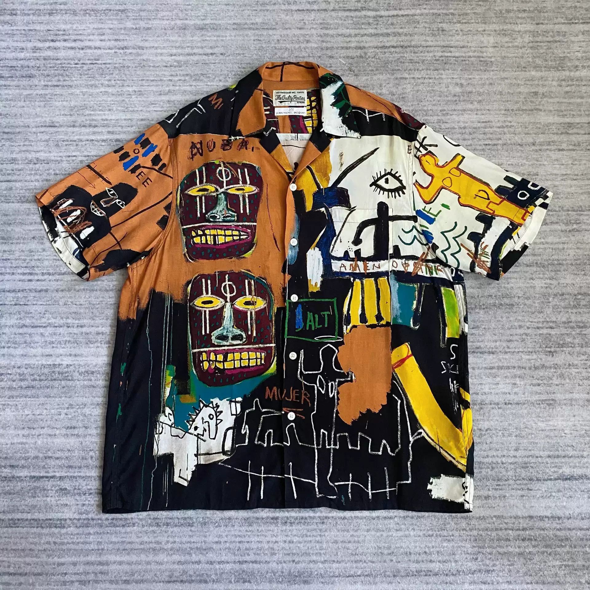 Wacko Maria WACKO MARIA BASQUIAT SHIRT-2506 Size US L / EU 52-54 / 3 - 1 Thumbnail