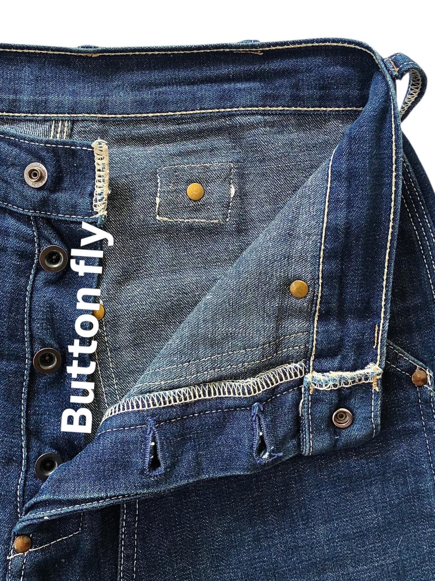Big John Big john vintage 1990's denim double knee japan Size US 30 / EU 46 - 7 Thumbnail