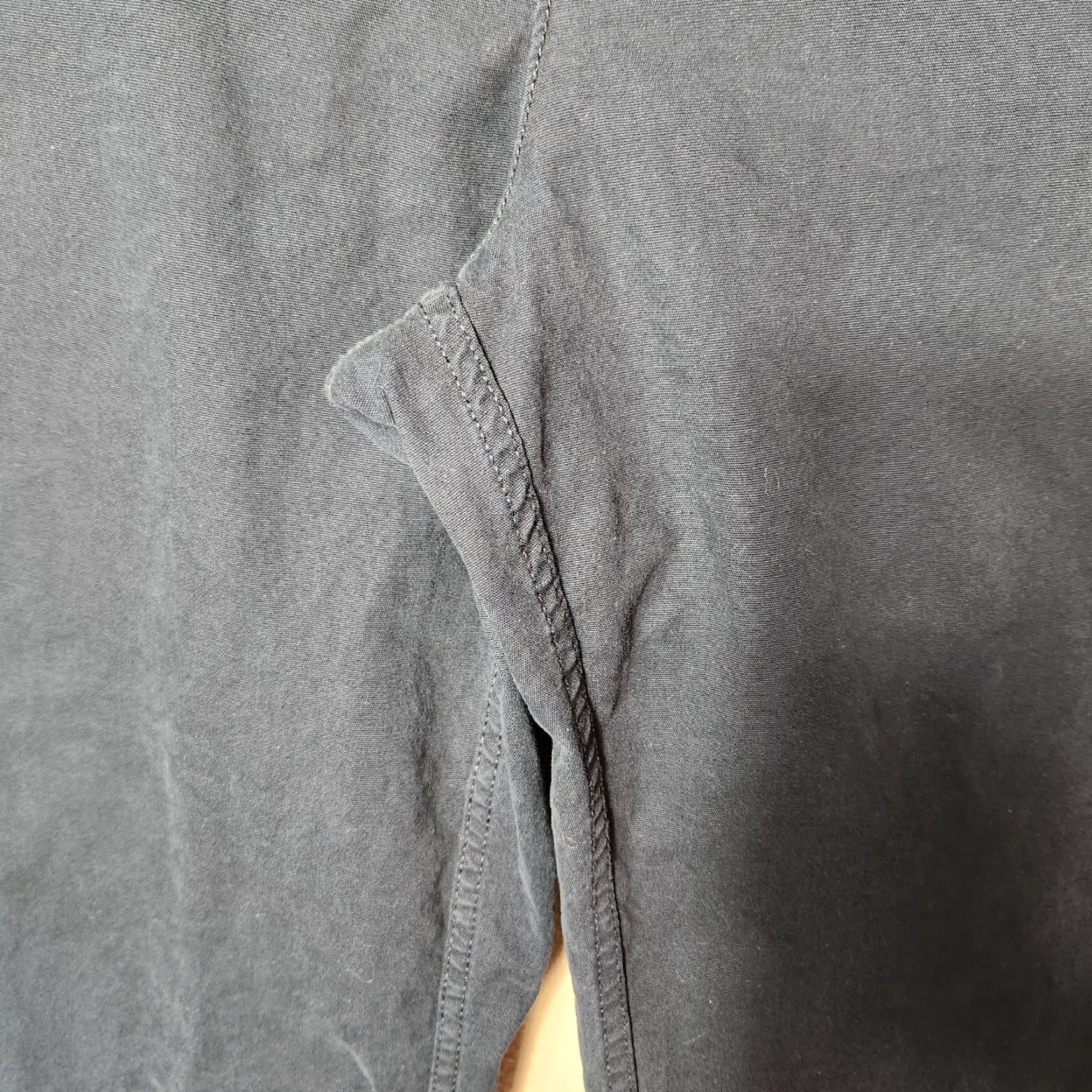 Vintage Columbia Womens Black Cotton Twill Mid Rise Straight Leg Pants-Size 12 Shirt Size 34" / US 12 / IT 48 - 3 Thumbnail