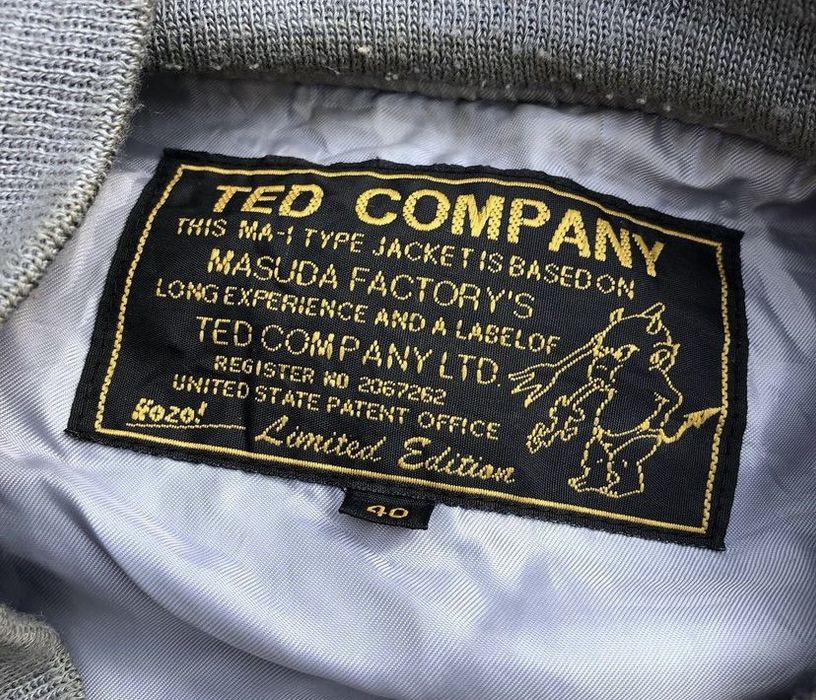 Vintage Vintage Ted Company by Masuda Factory MA-1 Bomber Jacket | Grailed