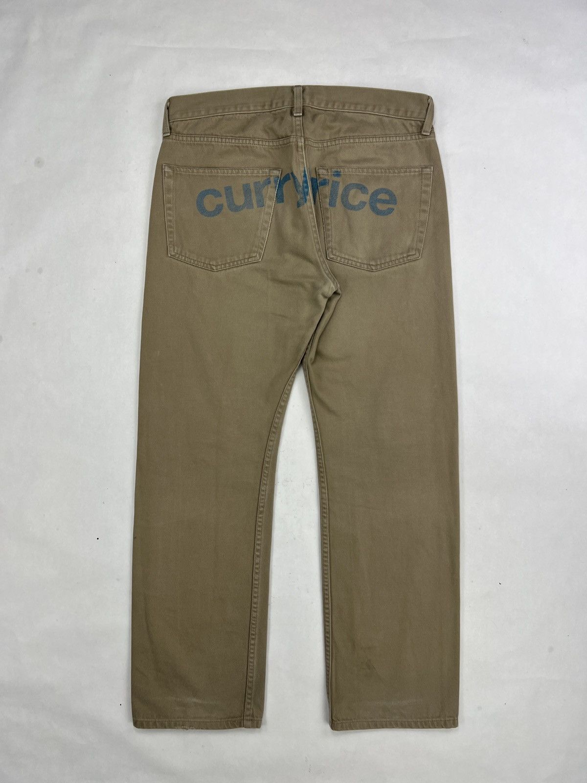 image of Junya Watanabe Curry Rice Pants in Beige, Men's (Size 30)