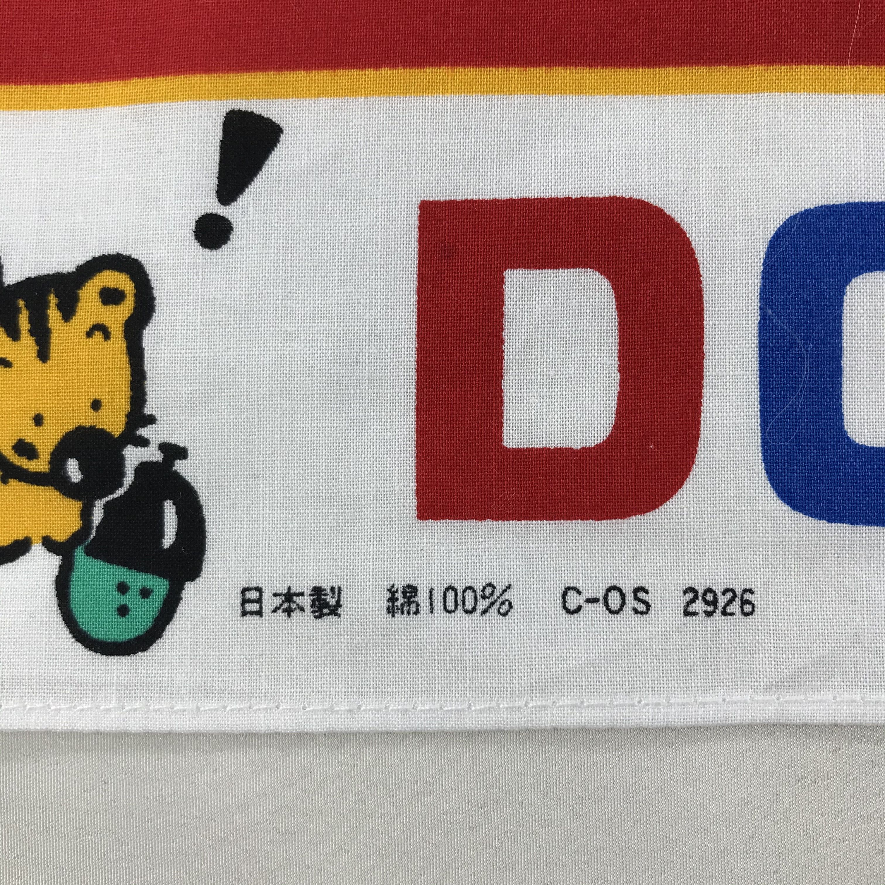 Cartoon Network × Japanese Brand × Vintage Kenzo Bandana / Handkerchief / Neckerchief - S1852 Size ONE SIZE - 4 Thumbnail