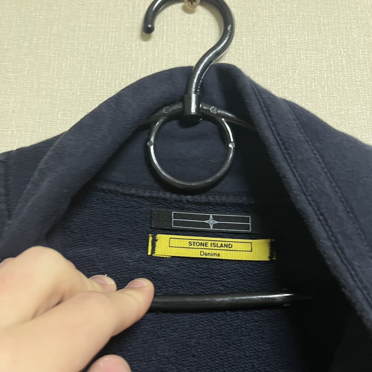 Stone Island Stone Island Vintage Full Zip Logo Hoodie Size US XL / EU 56 / 4 - 9 Thumbnail