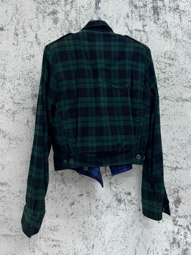 Haider Ackermann Haider Ackermann Short and wide plaid jacket Size US S / EU 44-46 / 1 - 2 Thumbnail