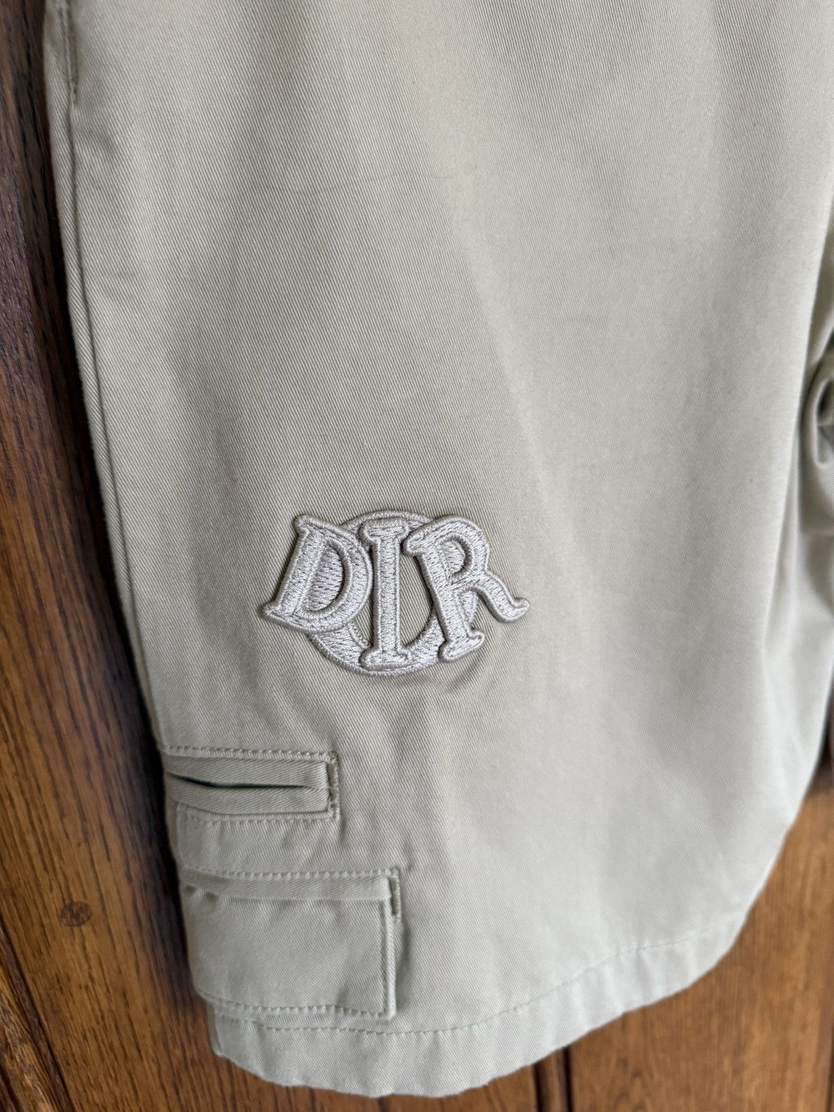 Dior SS24 $2k Dior 2 tone denim jean shorts 48 Logo Kim Jones 48 Size US 32 / EU 48 - 3 Thumbnail