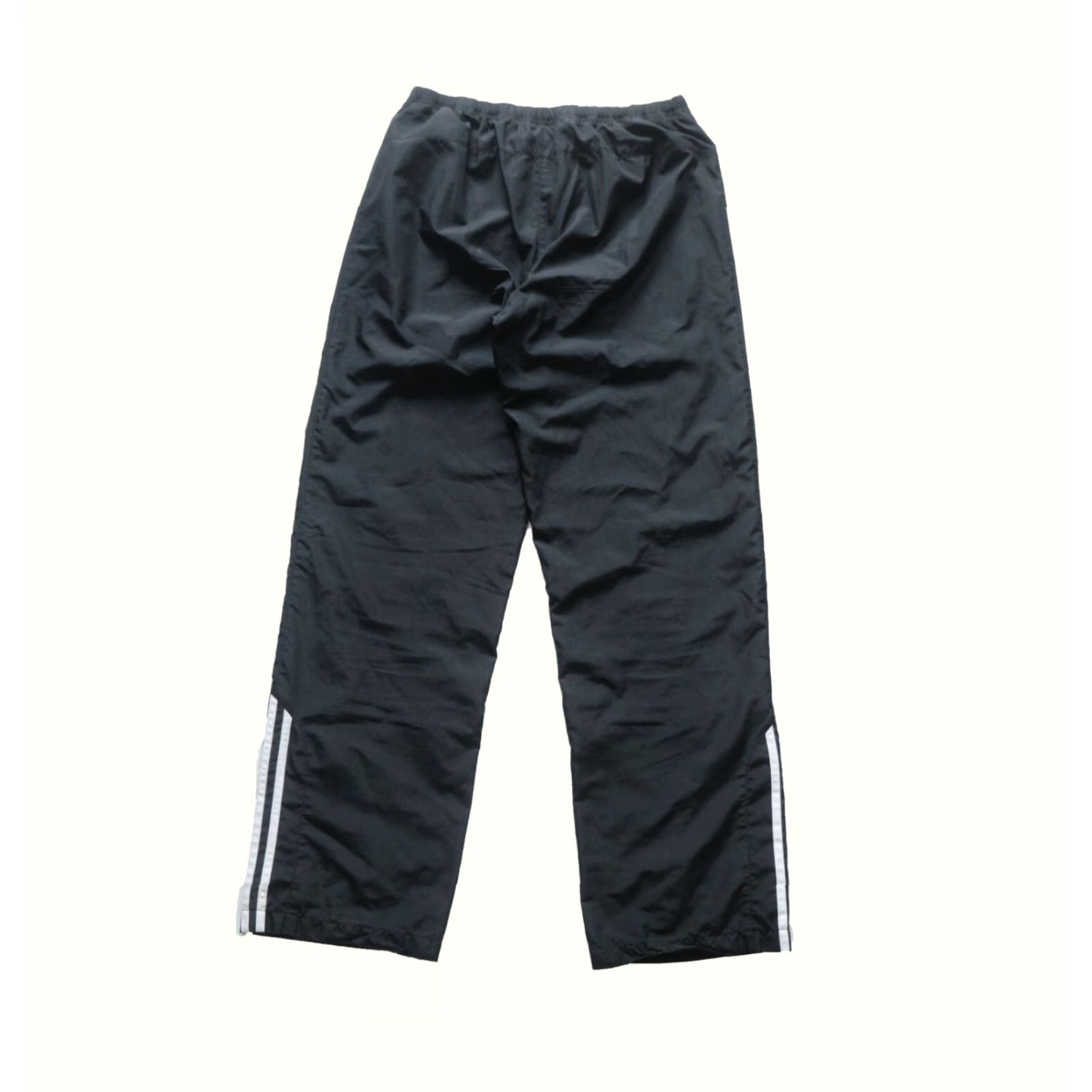 Adidas VINTAGE adidas Sweatpants Black VTG Retro 90s Y2K Wide-Leg Active Men SZ M 28x32 Jeans? Size US 31 - 3 Thumbnail