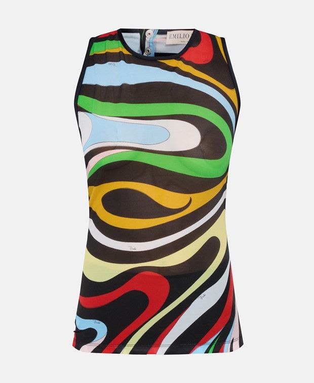 Emilio Pucci Sleeveless blouse Size XS / US 0-2 / IT 36-38 - 1 Thumbnail