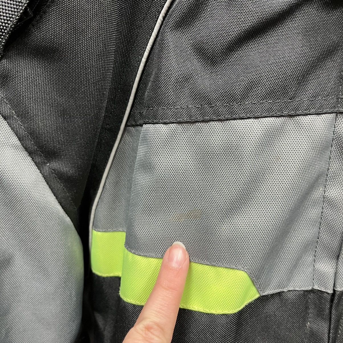 Other Black & Neon Green Colorblock Zip Riding Motorcycle Jacket Size US L / EU 52-54 / 3 - 2 Thumbnail