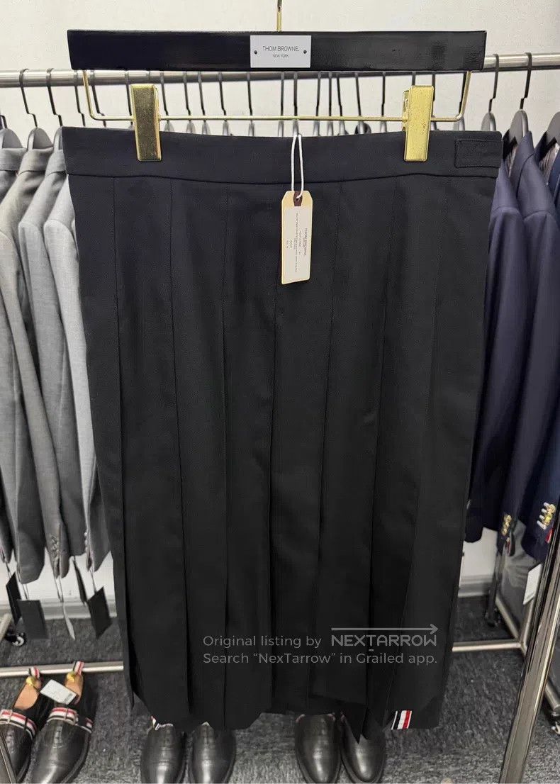 Thom Browne Thom Browne Classic Pleated Skirt - Medium Long Size 26" / US 2 / IT 38 - 5 Thumbnail