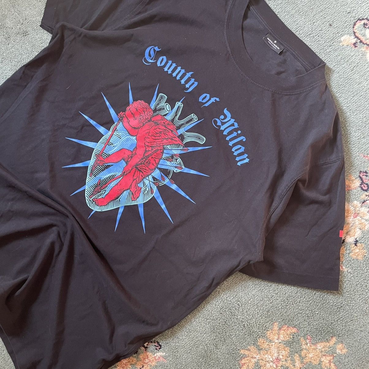 Marcelo Burlon Marcelo Burlon County of Milan Black Cupido Size US M / EU 48-50 / 2 - 2 Thumbnail