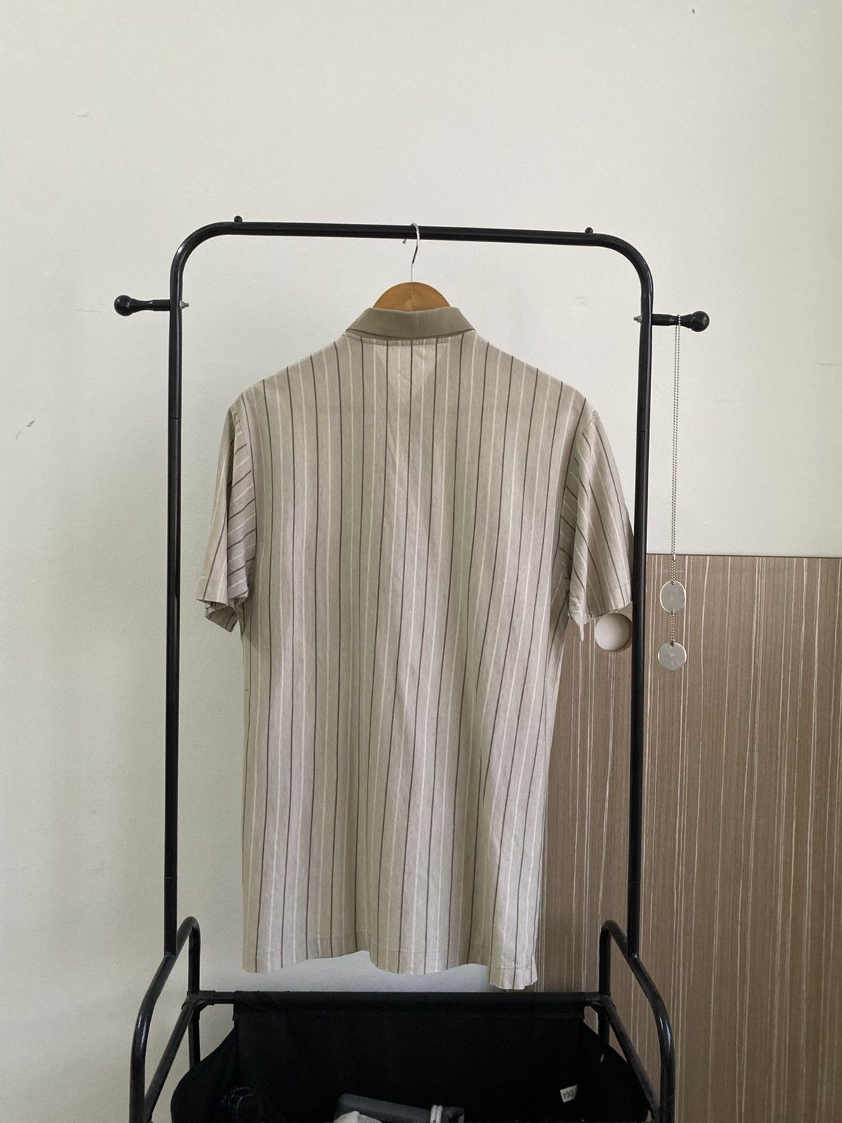 Yves Saint Laurent 🔥 VINTAGE Yves Saint Laurent Pour Homme Polo Colar Shirt 🔥 Size US M / EU 48-50 / 2 - 11 Thumbnail