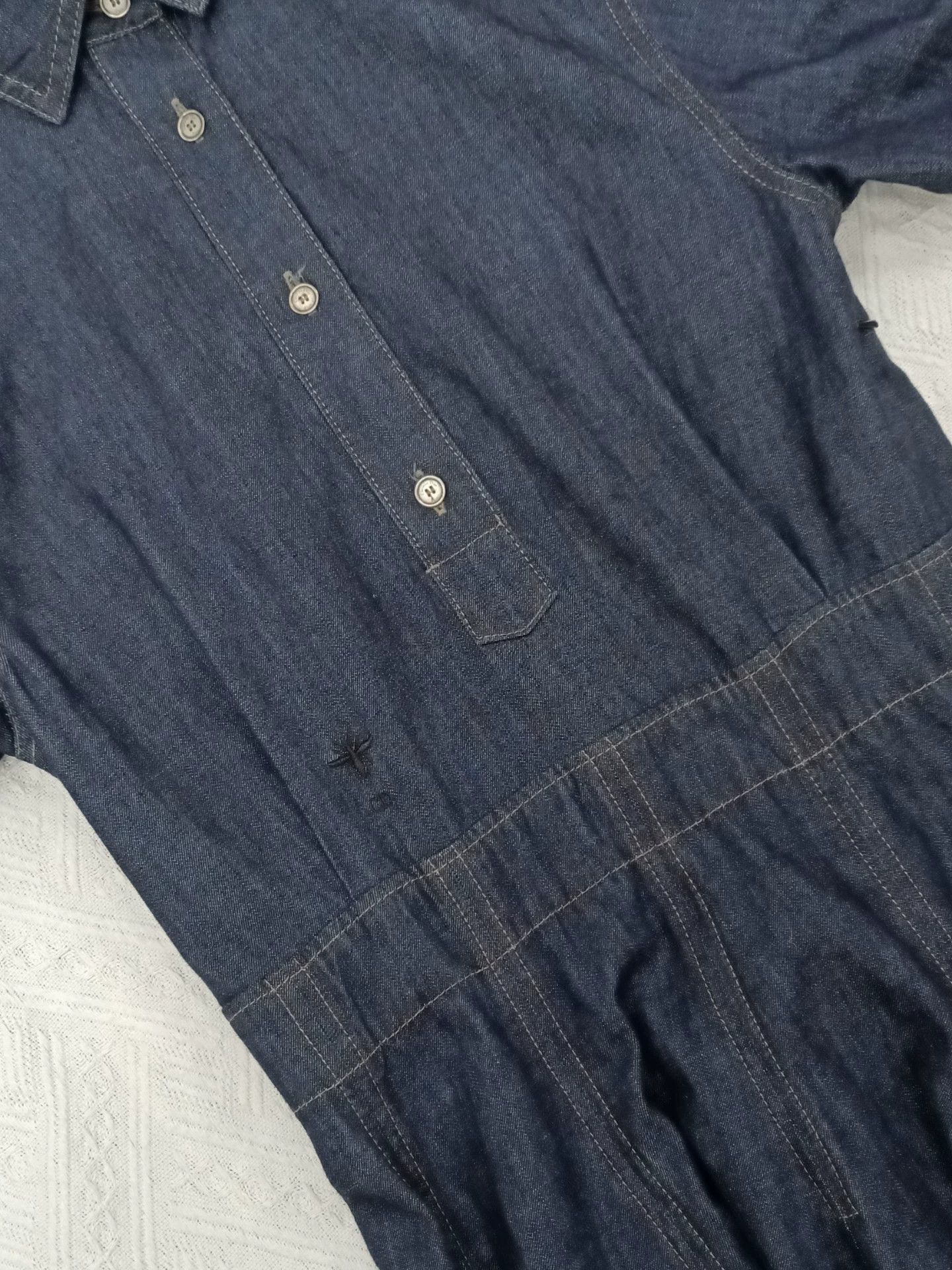 Dior Dior Women's Blue Denim Long Dress FR38 Size S / US 4 / IT 40 - 2 Thumbnail