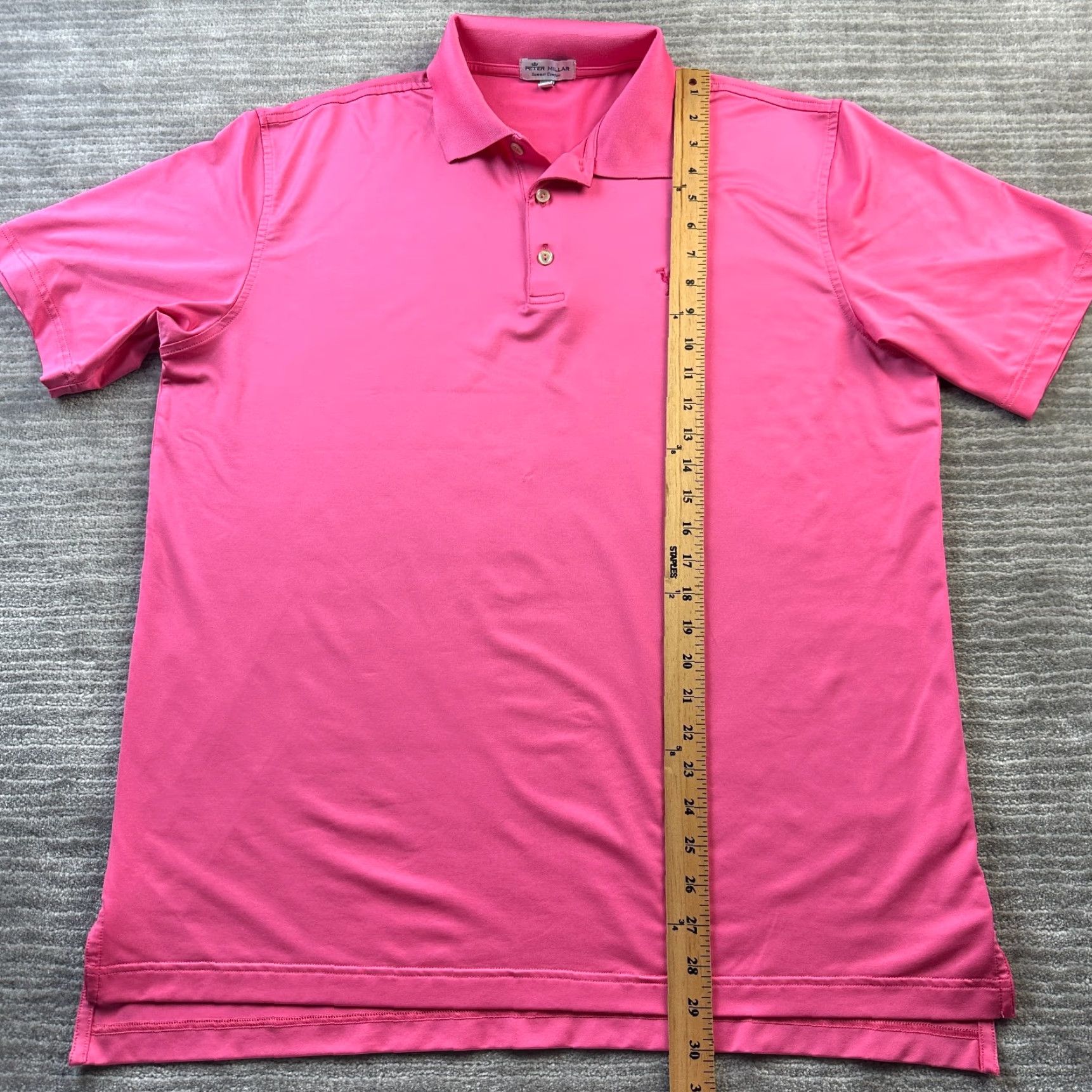 Peter Millar Peter Millar Polo Shirt Mens Large Pink Camel Summer Comfort Size US L / EU 52-54 / 3 - 8 Thumbnail